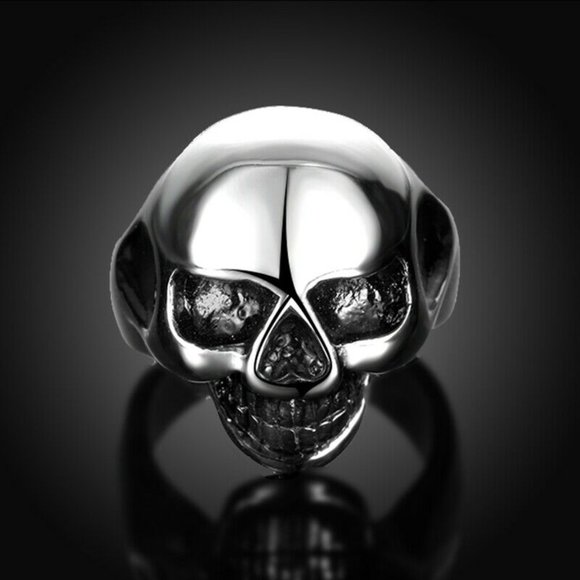 Romad Other - devil paint steel ring wedding ring -8